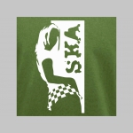 SKA Girl mikina s kapucou stiahnutelnou šnúrkami a klokankovým vreckom vpredu 